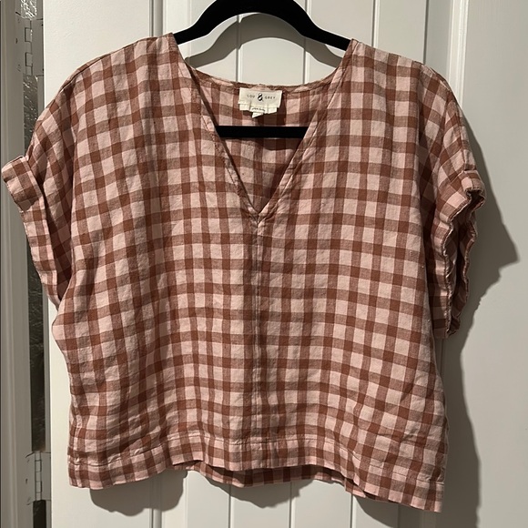 Lou & Grey Linen Gingham Set - Picture 2 of 6